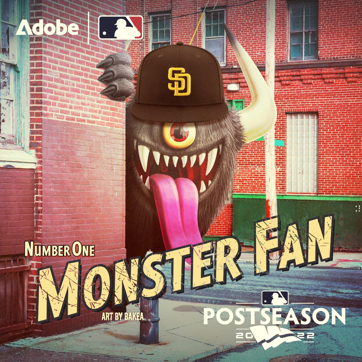 elvvchavez's tweet photo. Let’s go Padres!!!WS or bust 🤎💛🤎💛😀😀😀#adobemonsterfan https://t.co/1sEaIjIeGA