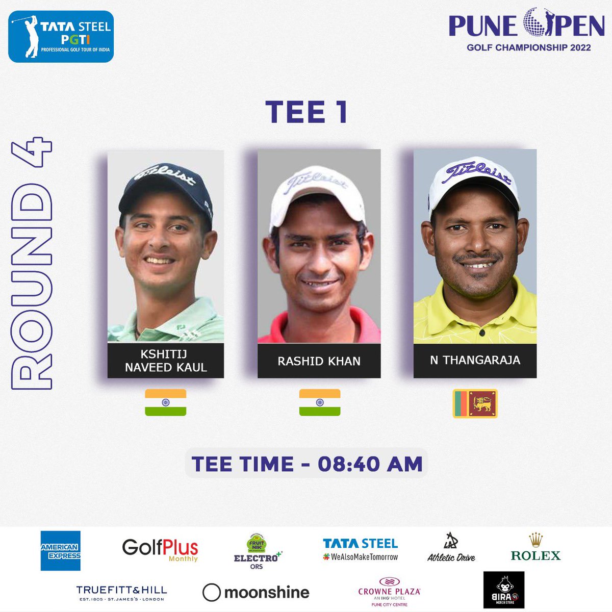 pgtofindia's tweet photo. α΄α΄α΄ α΄Ιͺα΄α΄κ± are here. Do not miss following the π 9 in action in the final Round of the Pune Open Championship 2022 #pgtipune22 #puneopengolf22 #poonaclubgolfcourse https://t.co/tElnSNd2xo