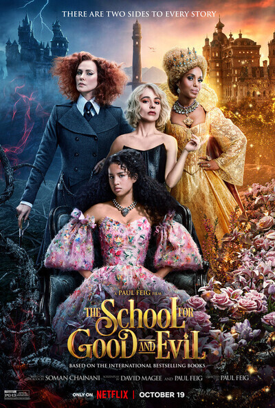 #NowWatching The School for Good and Evil.