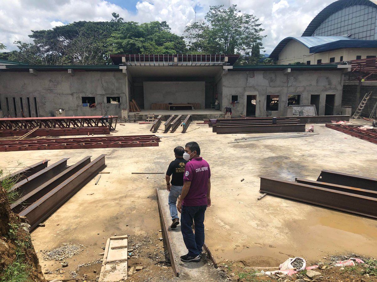 CivilDefenseR12's tweet image. On September 6, 2022, Office of Civil Defense Region 12, RPMET in the ongoing construction of the Regional Evacuation Center in Banisilan, Cotabato

#ocd12 #banisilan #evacuationcenter