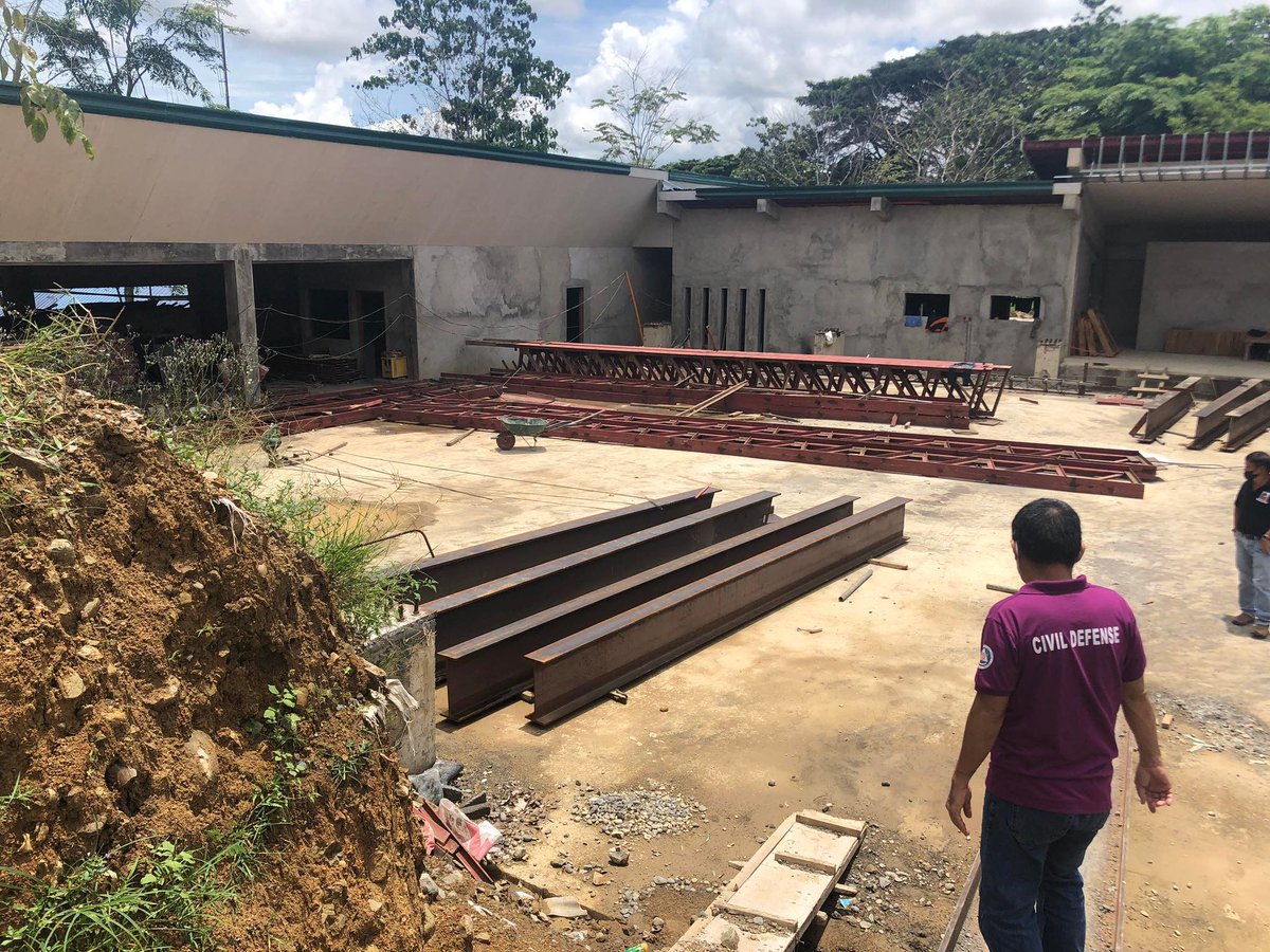 CivilDefenseR12's tweet image. On September 6, 2022, Office of Civil Defense Region 12, RPMET in the ongoing construction of the Regional Evacuation Center in Banisilan, Cotabato

#ocd12 #banisilan #evacuationcenter