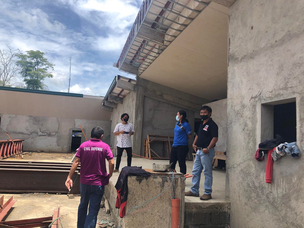 CivilDefenseR12's tweet image. On September 6, 2022, Office of Civil Defense Region 12, RPMET in the ongoing construction of the Regional Evacuation Center in Banisilan, Cotabato

#ocd12 #banisilan #evacuationcenter