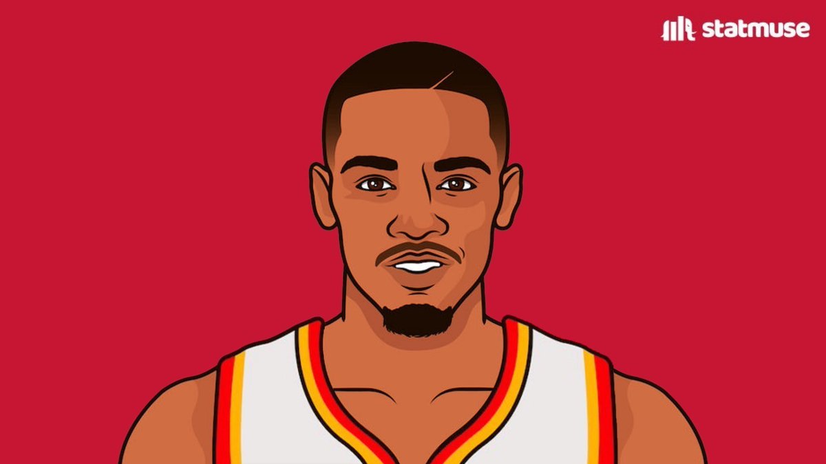 HawksMuse's tweet photo. Dejounte Murray and Trae Young totals tonight:

45 PTS
22 AST

I thought they weren't supposed to work? https://t.co/DL5e0dbhVR