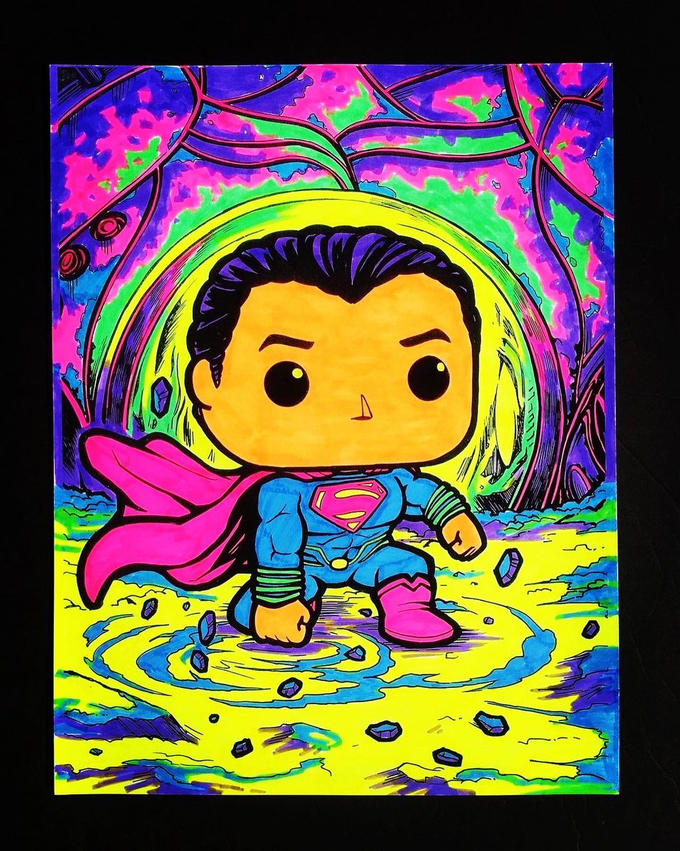 zeolee3's tweet photo. He's Back!

I make one for Blacklight Man of Steel. 
If anyone is interested, let me know. Thx 😊 

#funko #funkoblacklight #funkosuperman #funkoart #manofsteel https://t.co/jGrUv0pDHp