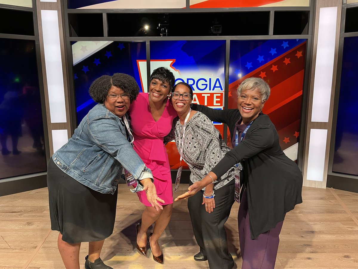 WSAVTinaTS's tweet photo. Thank you everyone for your kind thoughts and support during last Friday’s Georgia Senate Debate. I was proud to serve as a moderator w/@BuckFOX5. I hope I did our city, our state, our nation, @TSUedu, and my profession proud! ❤️ #lGASenateDebate2022 #Savannah #WSAV #TSUMADE https://t.co/aHELryEaMV