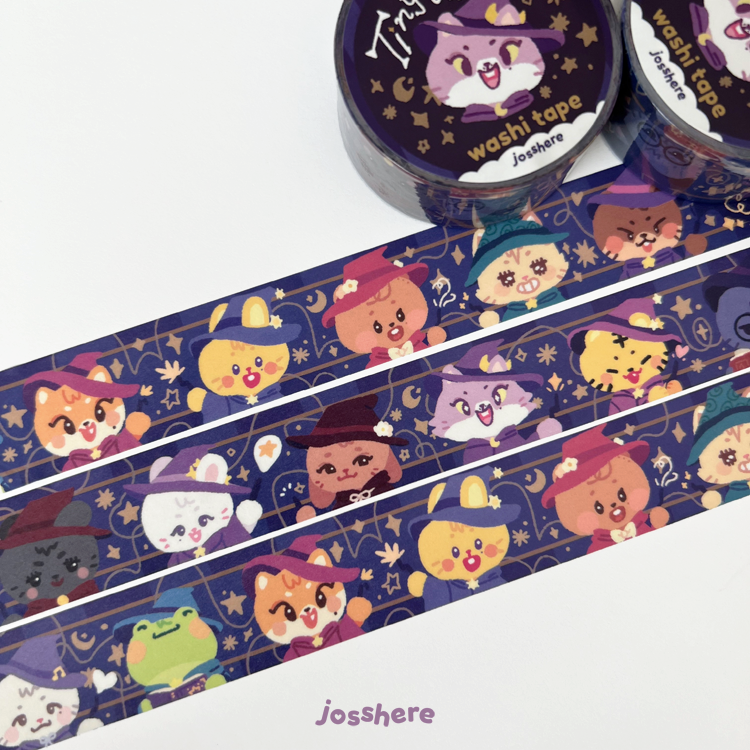 「tiny witches washi will be back tomorrow」|joss ☻のイラスト