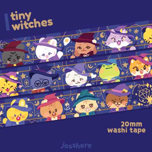 「tiny witches washi will be back tomorrow」|joss ☻のイラスト