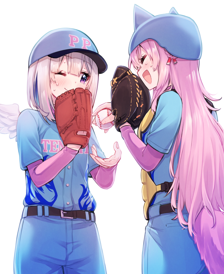 天音かなた ,博衣こより 「透過PNGなど 」|氷川 翔のイラスト