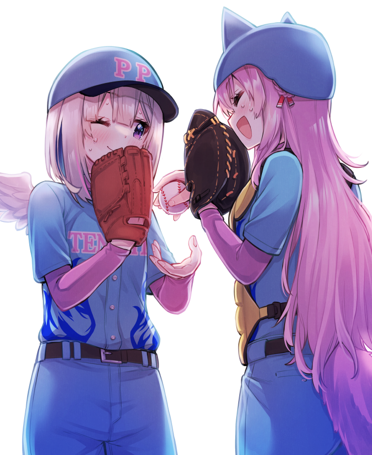 天音かなた ,博衣こより 「透過PNGなど 」|氷川 翔のイラスト