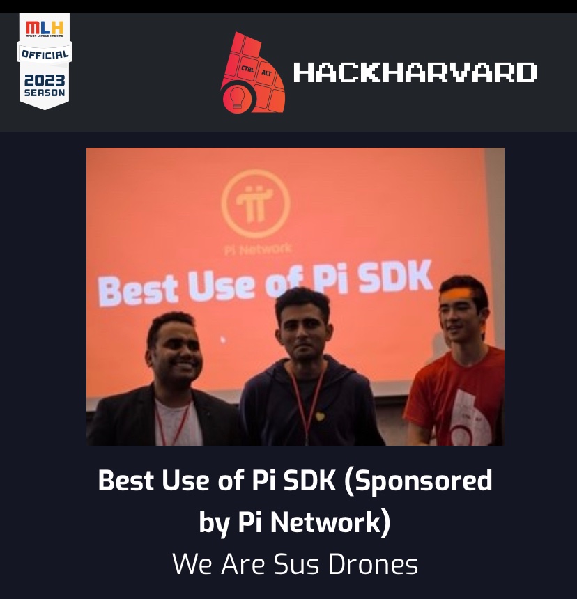 HkcStory's tweet image. Great Team! Wonderful Job!
✅2nd Best Overall Hack
✅WINNER Best Use of Pi SDK (Sponsored by Pi Network)
@PiCoreTeam #pinetwork #PiSDK
#Picoin