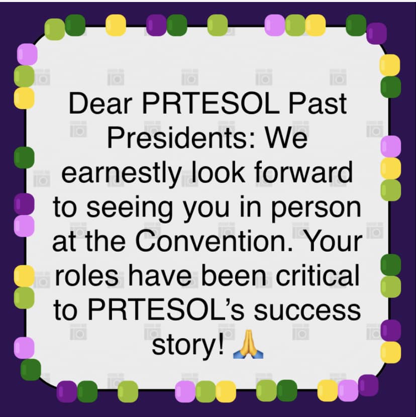 Puerto Rico TESOL (@prtesol) on Twitter photo 