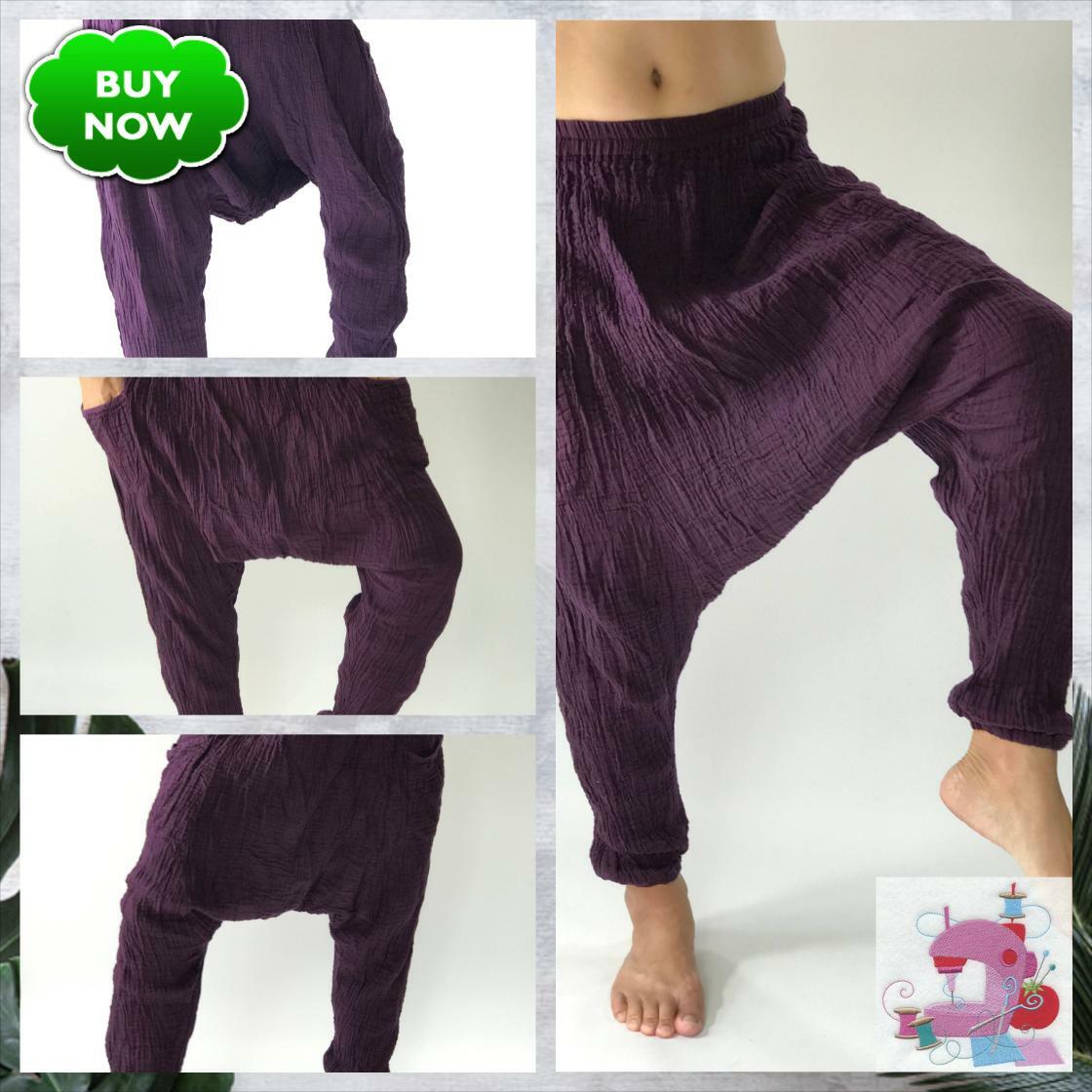 varithvarith's tweet photo. CG0120 Dark Purple Harem Pants super soft rayon baggy unisex harem pants have the "flow", perfect of yoga #HaremPants #Bohemian 
$43.0
➤ https://t.co/IgwWvFirWl https://t.co/7XkcV1O3qz