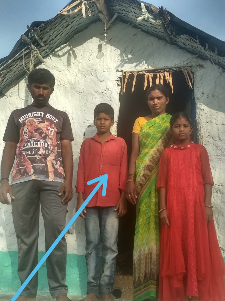 Gopalsala1's tweet photo. @KTRTRS Respected Sir, 
With due respect, I would like to inform you that I am Y.Bhagyalakshmi R%Chowdarpalli,Devarakadra Mandal MBNR Dist 509204. Cell8886091850 Humble  Request  for sanctioning of  a double bedroom house Sir.Sir we have been living  in a thatched hut  for 20 yrs https://t.co/7KPN64CCc6