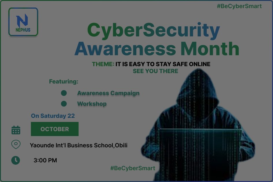 Nephus4's tweet photo. #cybersecurityawarenessmonth #BeCyberSmart #security #MFA #staysafeonline #CyberSecurityMonth #cyberchat #CISA #passwordmanager 
Security is everyone's Responsibility. In this Month of October Nephus Joined the Cyber Champion at the National  Cybersecurity Alliance https://t.co/jjMohfn7zv