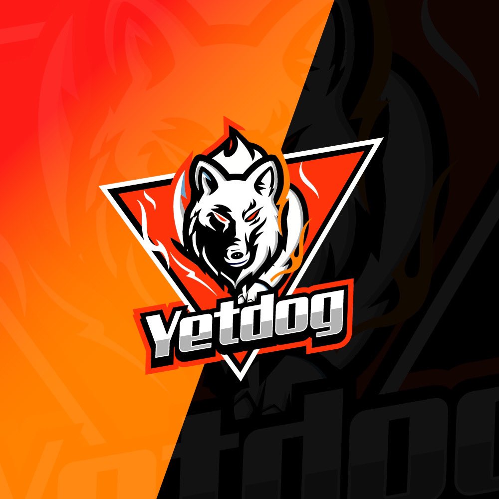 Yetdog1's tweet photo. Huge shout out to @illustratorchik for creating me the most epic logo! https://t.co/qzpHU7nMOR