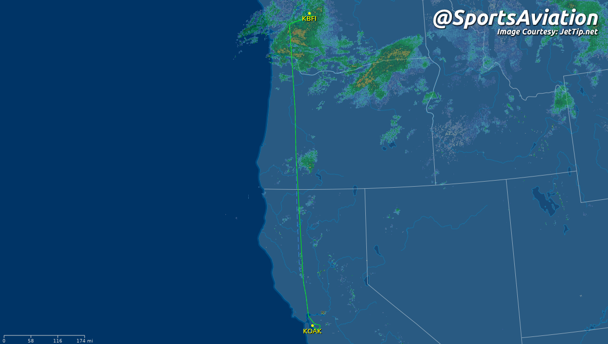 SportsAviation's tweet photo. 🏈 Washington Huskies (@UW_Football) #PurpleReign
🆚 California Golden Bears #GoBears #WASHvsCAL
✈️ N431AS | ASA9680 | B739
🛫 BFI - 5:22 pm PT
🛬 OAK - 7:02 pm PT
📡 Tracking: https://t.co/B8Tb22YU2a https://t.co/744aUHyw8o