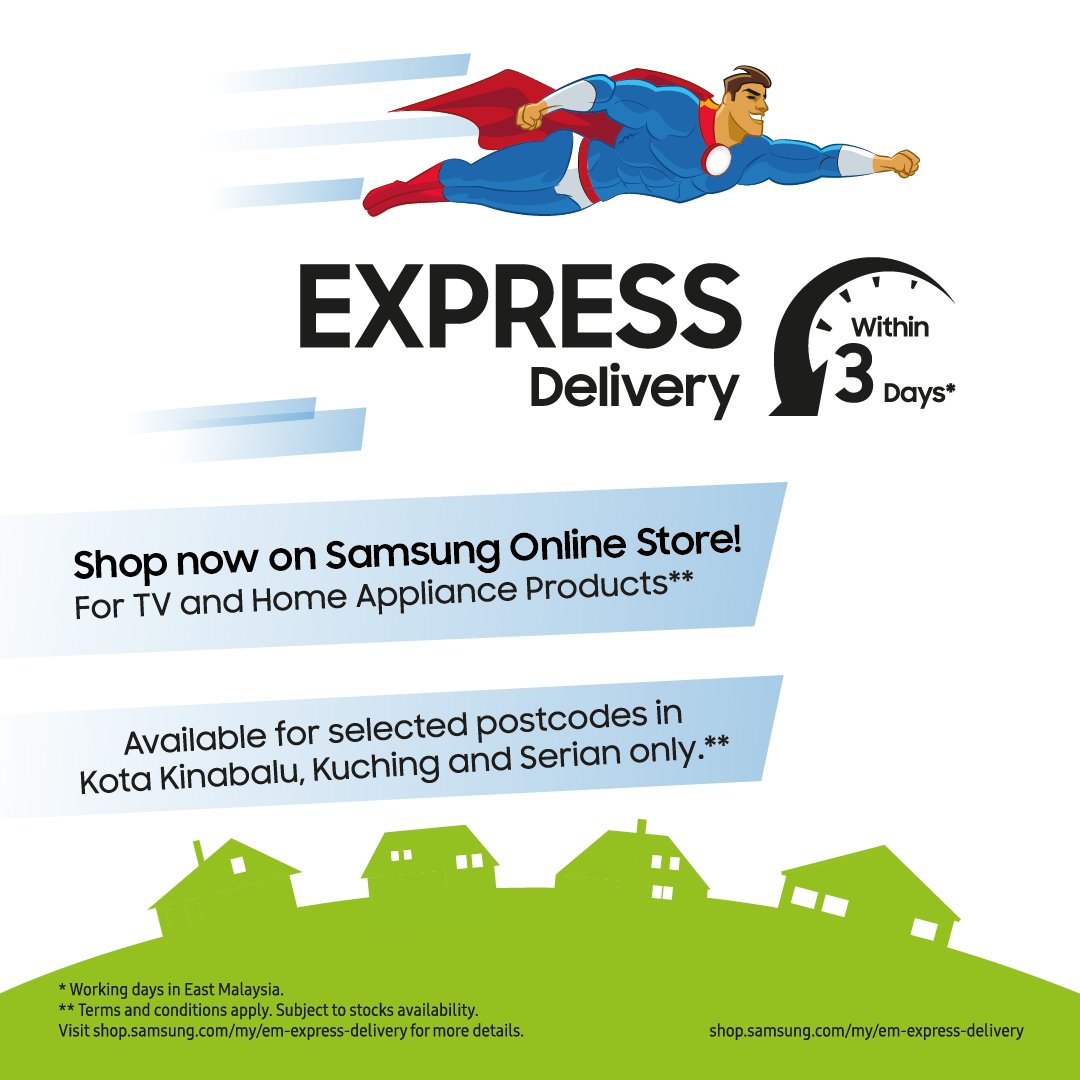 Samsung Malaysia on Twitter "Good news for the East Malaysia Shoppers