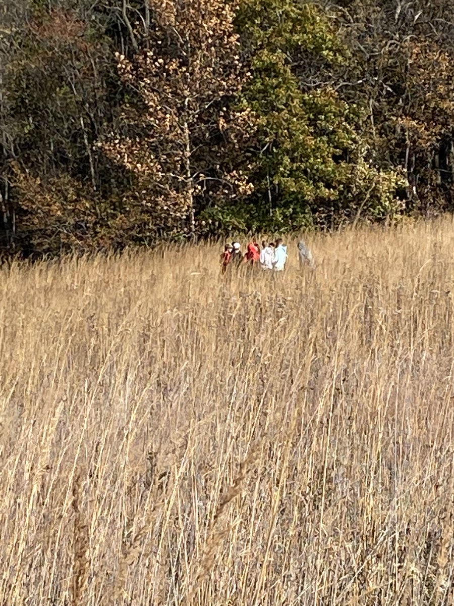 The 8th gr visited a prairie, Dallas Center, &amp; collected seeds. The kids worked hard &amp; were positive. The seeds will be used on our prairie, to enhance our genetic diversity &amp; improve our prairie health. Thanks Mike Delaney &amp; the Panora Isaac Walton League, for their generosity!