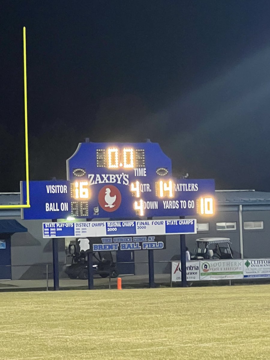 EHSRamsFootball's tweet photo. Rams Win!! A blocked FG as time expired gave the Rams the Road W!! The Rams (5-2) are back at home next Friday against Santa Fe with kickoff at 7PM #RamsWin #RoadRams ๐๐ https://t.co/bRRV2IBnn6