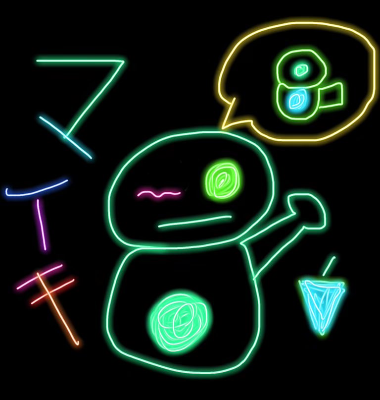 Hi! GM👾it’s my new art.