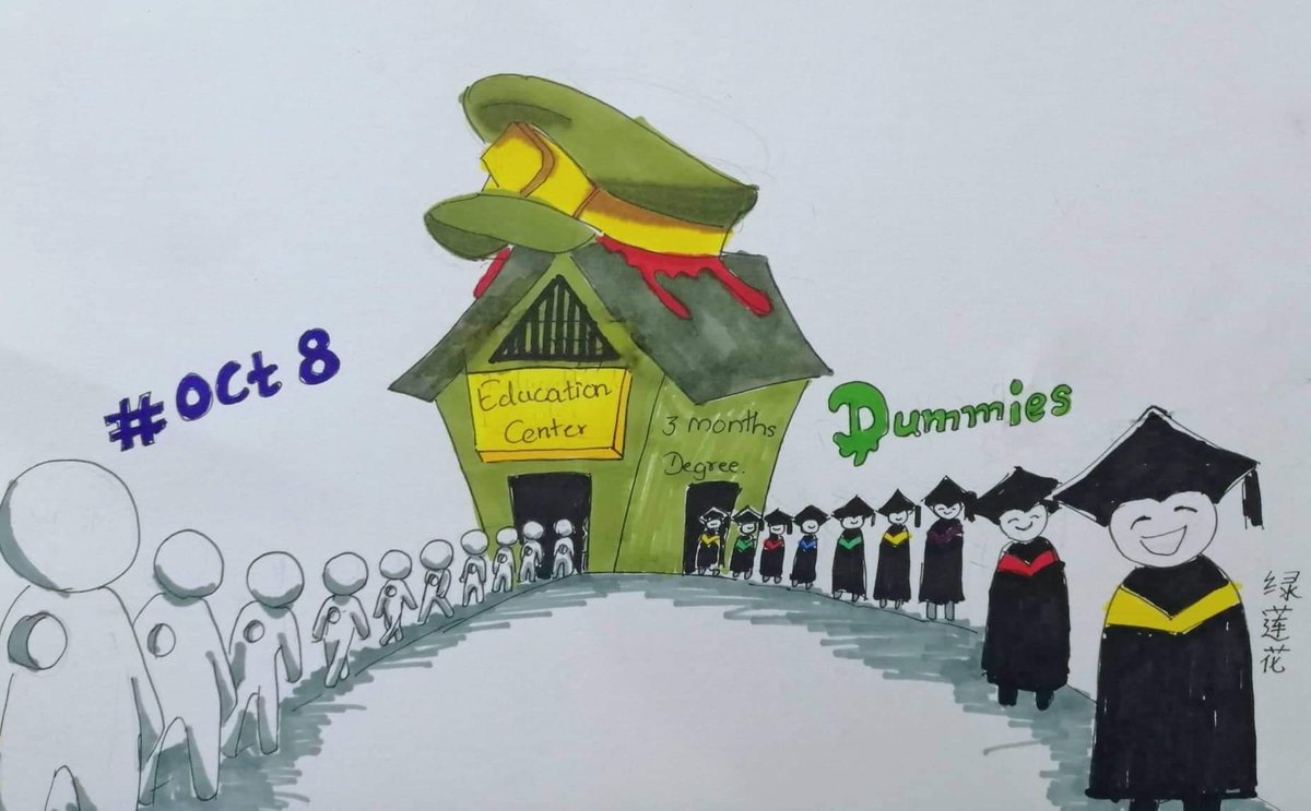 #day8 #revotober #dummies #revotoberday8 #WhatsHappeningInMyanmar
Artist-绿莲花