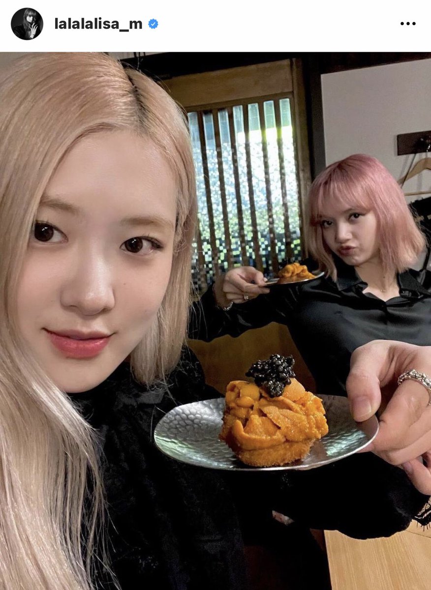 โอมากาเสะ  เยียวยาได้นะวิ 🍣🍙🦪
 #chaelisa