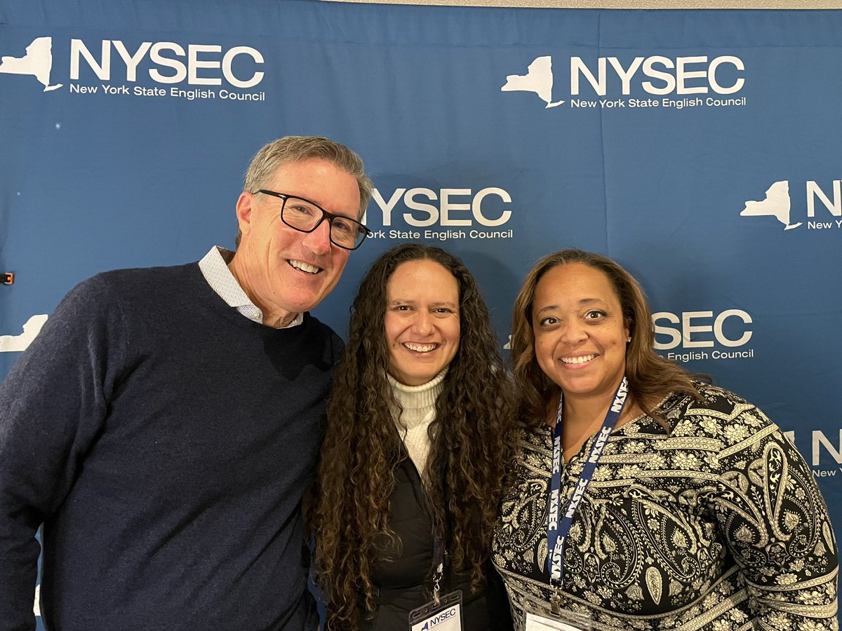 It was so energizing to be back at an in person conference at @nysec_tweets #NYSEC22. The energy in the room was palpable. So many people so excited to reconnect!! Thank you @feministteacher & @KellyGToGo for your inspiration and wisdom.  (1/2)