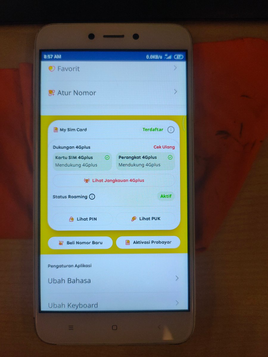 frnbbb's tweet photo. @IndosatCare mohon informasi nya dong min, device saya Redmi 4x di aplikasi support 4G+ tapi ga pernah muncul sinyal 4G+, di hape lain, Xiaomi Mi A2 selalu 4G+ di lokasi yang sama. https://t.co/w9G9O3qX1V