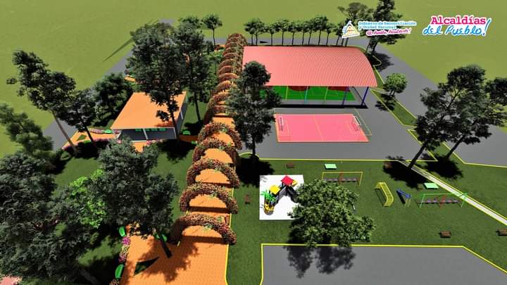 #Nicaragua Así de Precioso lucirá el nuevo Parque Bosco Monje en la ciudad de Masaya Un nuevo espacio de sana recreación y esparcimiento para las familias de la Ciudad De Las Flores. #UnidosEnVictorias #2022PuebloVictorioso