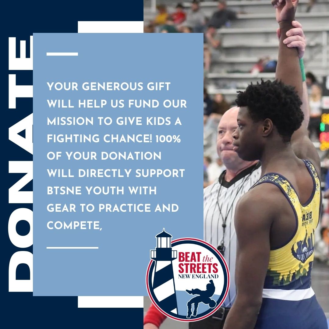 BTSNewEngland's tweet photo. We're looking to have over 750 wrestlers across Boston, Providence, and Hartford fully equipped as they embrace the sport of wrestling and all it has to teach.
Click the link in the bio to donate and help us get our youth #backonthemat!
#youthwrestling #wrestlingseason https://t.co/WqNJWujgOu