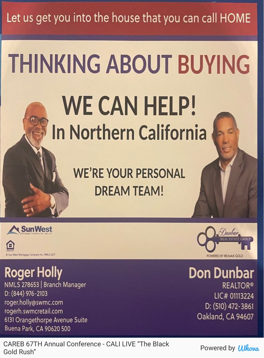 rogerloans's tweet photo. We Finance Residential California ~ Thank You #CAREB #Realtist #ARPB #wegetyou #morgan ~ #sunwestmortgage #relationships ~ https://t.co/pBNBtBFh7q via Whova event app https://t.co/k8nbdED1aY https://t.co/wG3pY8YJgd