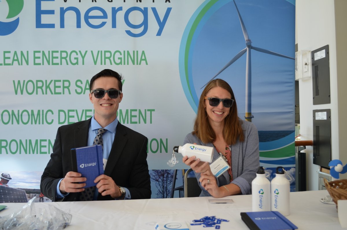 Virginia_Energy's tweet photo. Our staff is having a great time at the 2022 Virginia Energy Clean Summit @VAenergysummit! #VACES #VirginiaEnergy https://t.co/lKWcEeFOIn