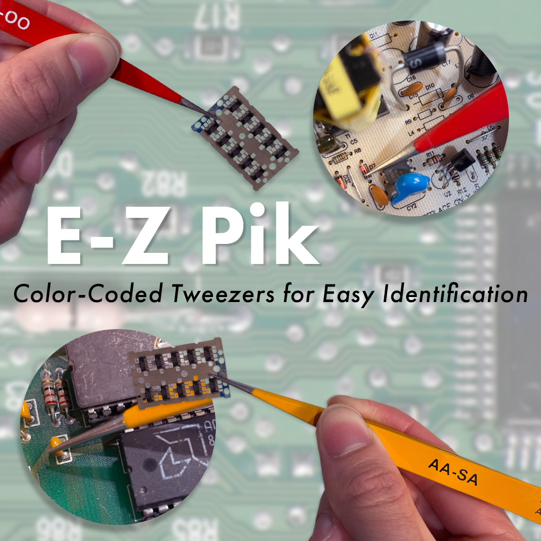 aventools's tweet photo. Quickly find the tweezer you're looking for with our E-Z Pik tweezers! These tweezers are color-coded for high visibility and easy identification. Learn more at https://t.co/NZZlKaaXcQ
-
#Tweezers #Tools #HandTools #EZPik #AvenTools https://t.co/9MzTHHexkH