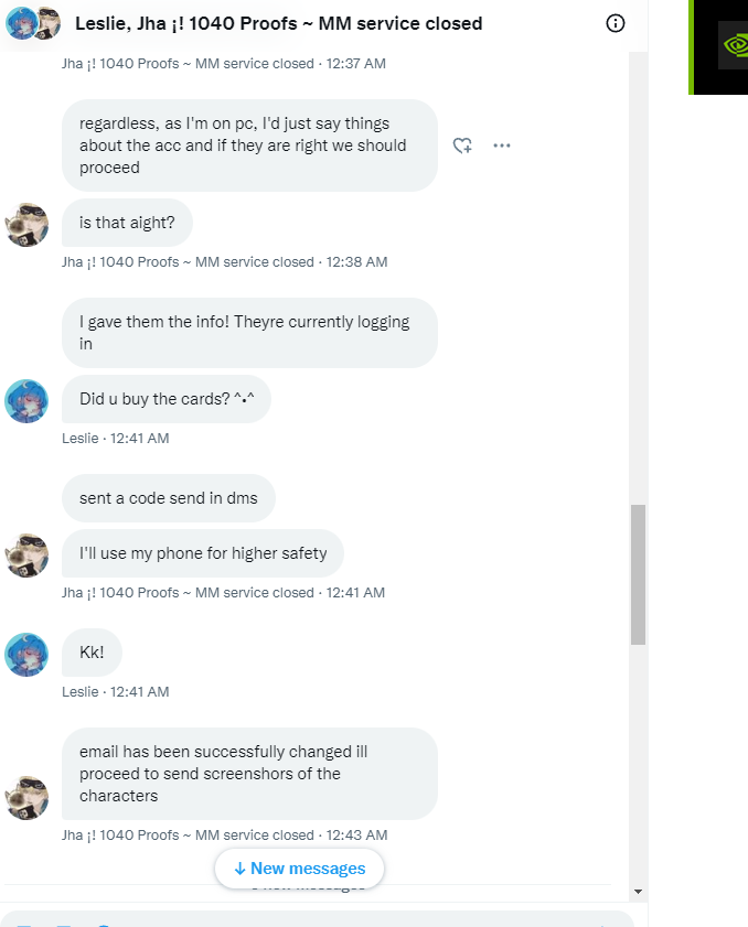 Jenserse's tweet photo. SCAMMER ALERT! @Le3_La3 @nuriqer this is so funny lmao (screenshots not in order, I have more so check replies) #genshintrade #Genshintrading #genshintrades https://t.co/qtxGesUiCr