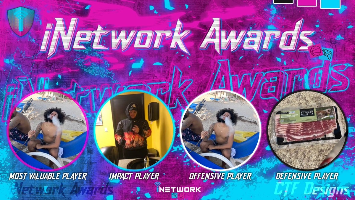 iNetworkSports's tweet photo. iNetwork #eSports Awards🌟

Congratulations to @MovinDevious2K_ as last night they advanced to the next round of the @AdbaPro Open‼️

Here’s our iNetwork Award Winners💐 

MVP - @Joel1Of1_
DP - @xRawBacon
OP - @Joel1Of1_
Impact - @WakeUpDrowzee

#iNetwork #iAwards 

- 📱🌐 https://t.co/ax7en9nflc