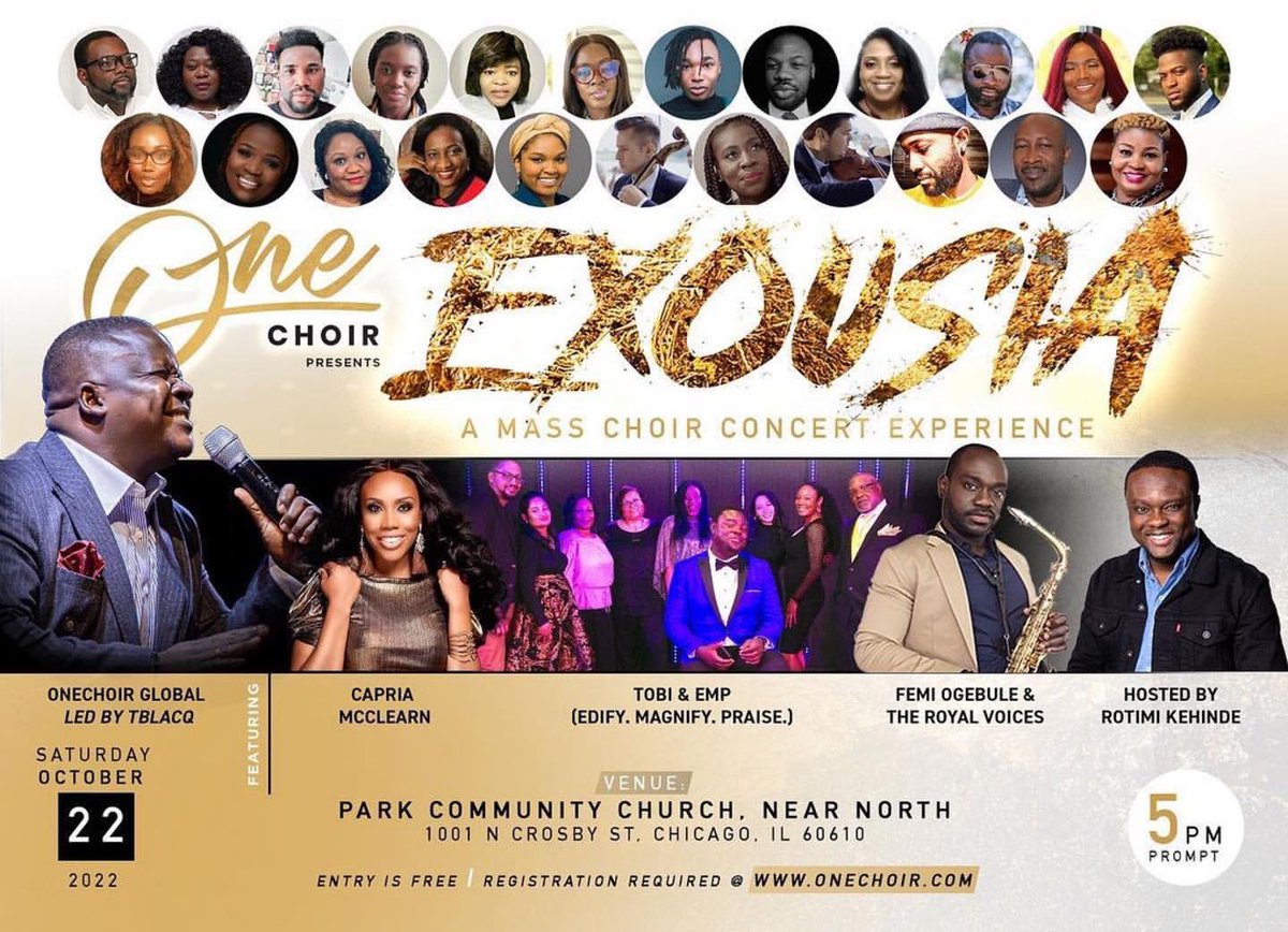 Godkulture's tweet photo. Happening tomorrow! Please join us for a Mass Choir Concert experience! Let us worship God and sing praises to Him.

Don't miss this evening of worship. Please see flyer for more details.

Event is free but registration is required. Register at https://t.co/KT7nRc5lNM. https://t.co/kzh4MnTvxS