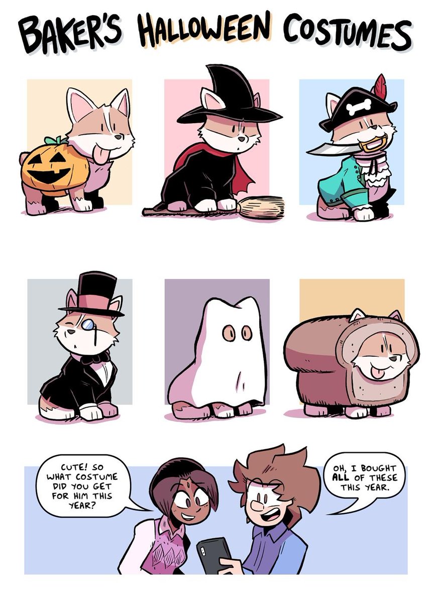 It's October, which means some dog owners be like 