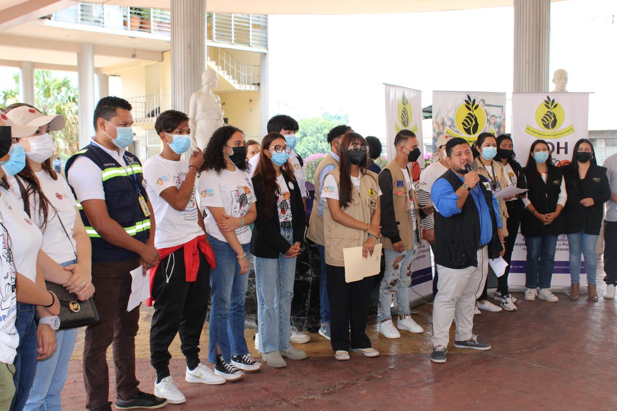 CONADEH's tweet photo. En ocasión de la visita del Grupo de Expertos de Naciones Unidas, la Unidad de Desplazamiento Forzado Interno #UDFI del #CONADEH, ratificó la necesidad de acelerar la discusión del Proyecto de Ley para la Prevención, Atención y Protección de las Personas Desplazadas Internamente. https://t.co/OOlT8PUJJ7