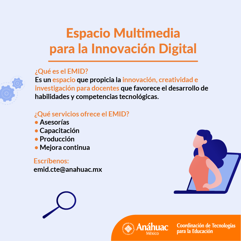 cteanahuac's tweet image. ¿Ya nos conoces? 🤓🦁
El EMID es un espacio creado para profesores, visítanos.
.
.
.
.
.
.
.
.
.
#Anáhuac #UniversidadAnáhuac #EMID #CTE #Tecnología #profesor #teacher