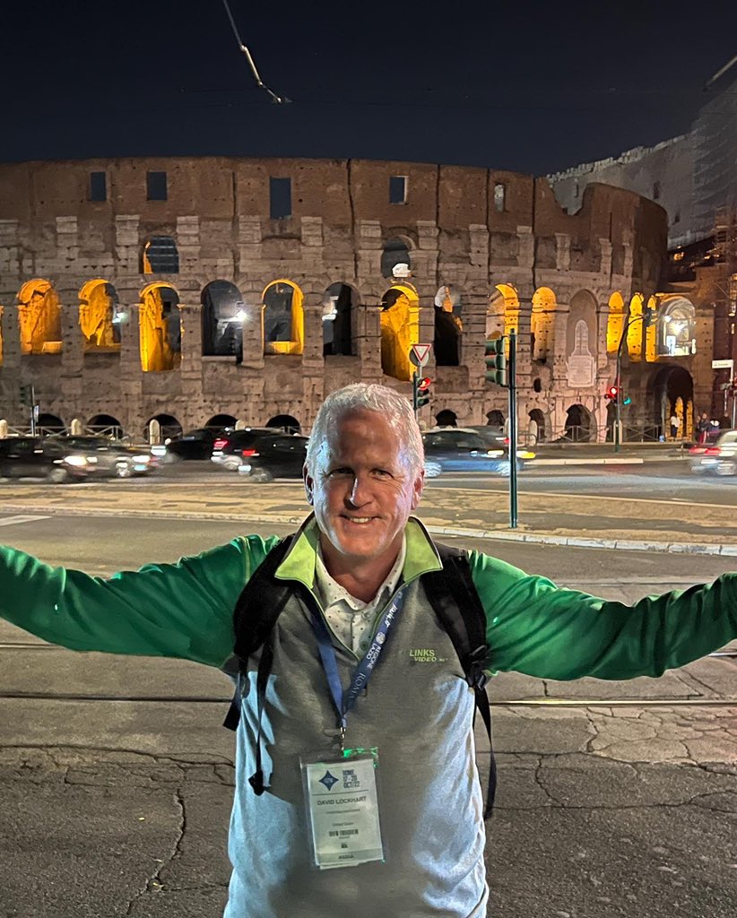 Golf360TV's tweet photo. When in Rome... saw this pretty cool old stadium. I guess there was some pretty wild events there about 1,942 years ago! #rome #thecolosseum #italytravel #italygolf #golf360tv https://t.co/GPAPALbGJg