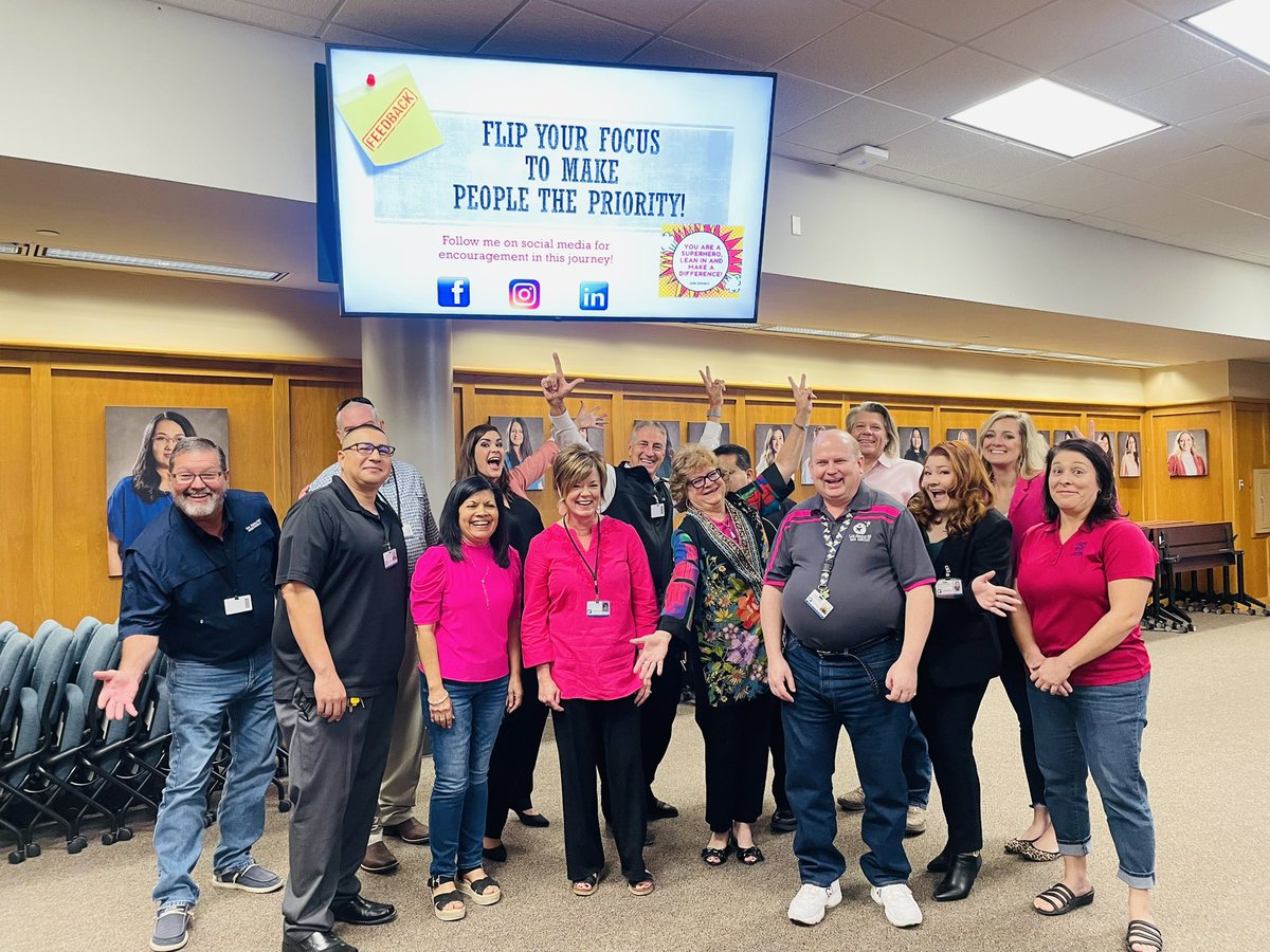 I got to have fun with some amazing business leaders at SAISD this morning!🪩

San Angelo is so lucky to have this amazing group! We worked, shared, laughed, cried, and invested in a school that shines the most beautiful shade of excellence!! 

#leadership #leadershipdevelopment