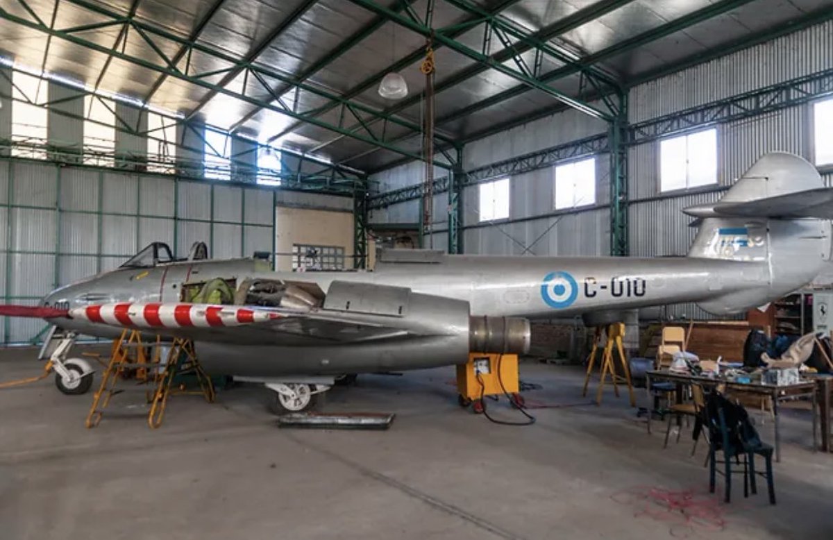 PucaraDefensa's tweet photo. Recuperando el #patrimonio #historico mientras aprenden
#trq #amq @FuerzaAerea_Arg #impa #gloster #meteor #fmkIV #airclassics #aerocommander #ac500u #faa @Ejercito_Arg #cae #cdoavej #aircraft
https://t.co/6fQ1WG2q15 https://t.co/pf5efZaSnJ