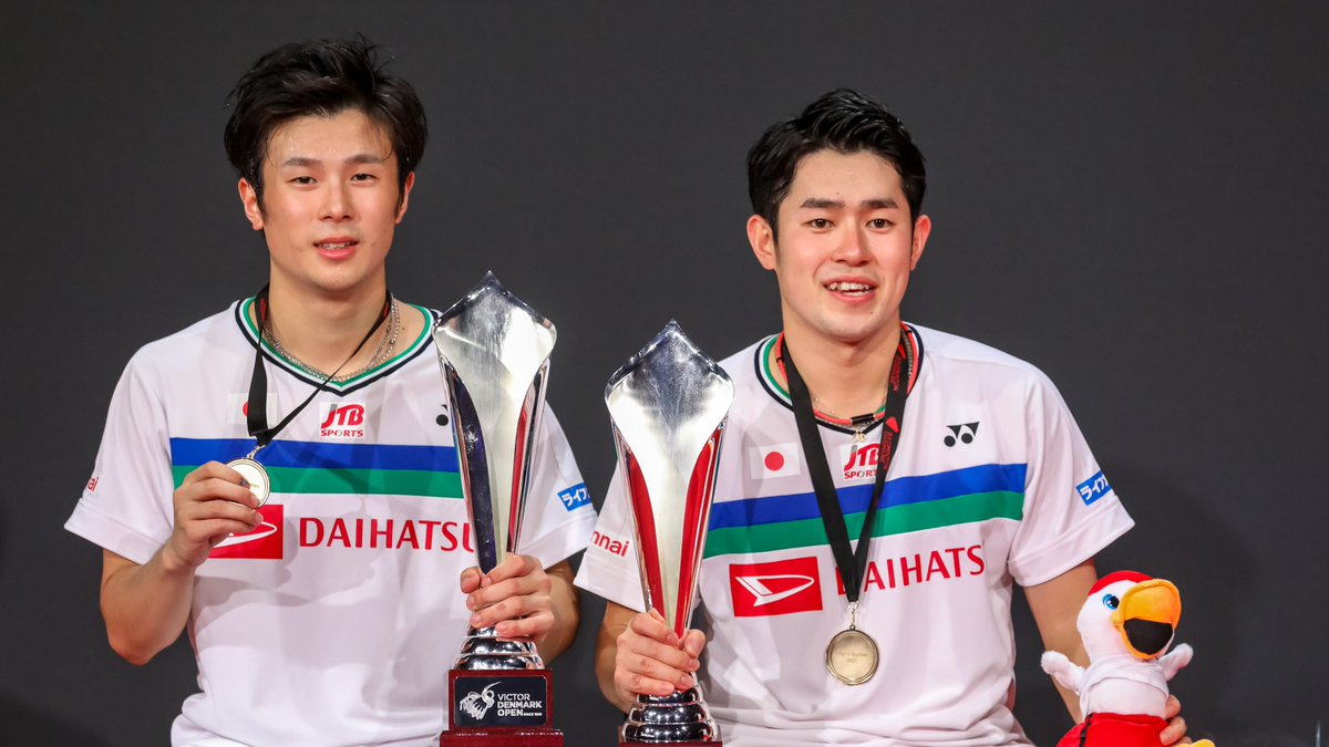 BWF (@bwfmedia) on Twitter photo Last 4⃣ men's doubles champs 🥇 at Denmark Open. 👇
🇮🇩🇮🇩🏴🇯🇵
Who's it going to be this year?
#BWFWorldTour #DenmarkOpen2022
📸 <a href="/badmintonphoto/">Badmintonphoto</a> Last 4⃣ men's doubles champs 🥇 at Denmark Open. 👇
🇮🇩🇮🇩🏴🇯🇵
Who's it going to be this year?
#BWFWorldTour #DenmarkOpen2022
📸 <a href="/badmintonphoto/">Badmintonphoto</a>