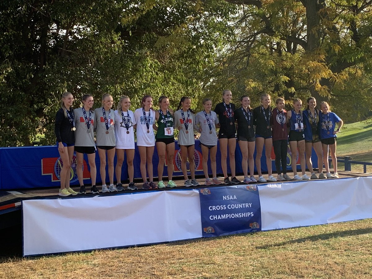 Boys team finished State Runner-up! Jack finished 3rd, Piercze was 7th, and Porter was 14th. Girls finish 3rd as a team at State! Isabelle finished 6th place!