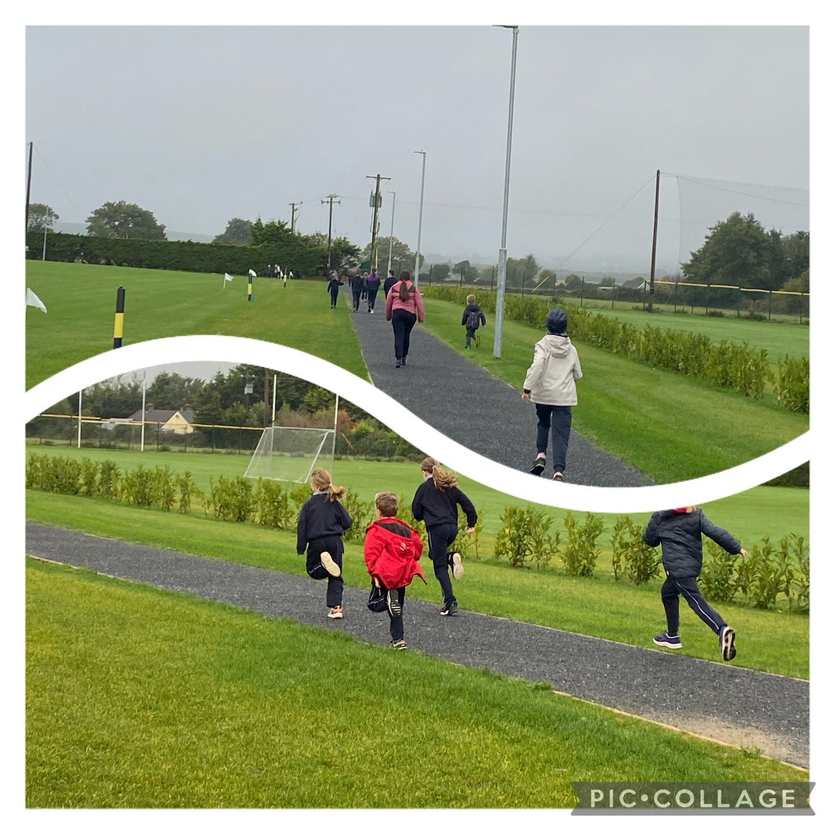 We are really enjoying our walk to school each week! A great way to start the day! @RathnureNS <a href="/GreenSchoolsIre/">Green-Schools</a> <a href="/climate_ambass/">Climate Ambassador</a> #WalkMore #ClimatePledge
