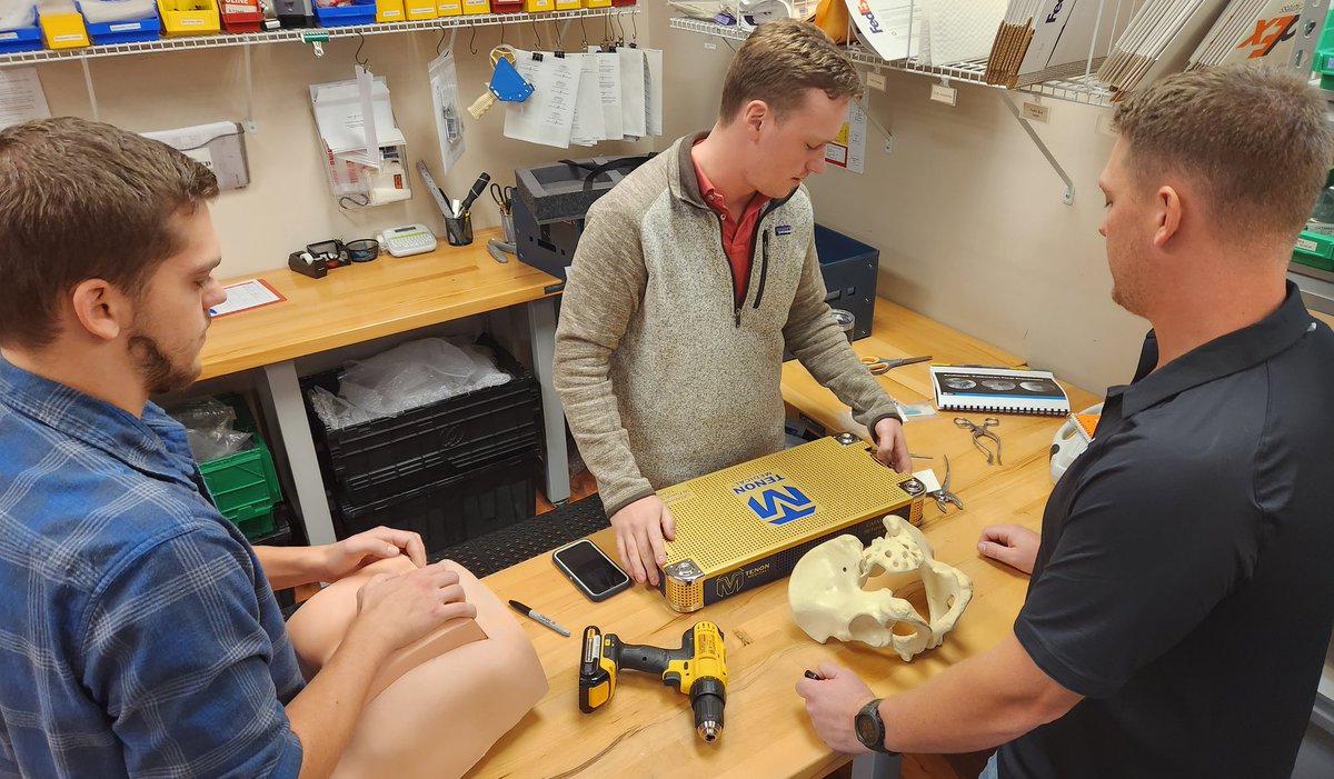 Very happy, surprised, and humbled that our middle son Ben Mitchell has accepted a position as Sales Representative at SpineSource, Inc. 

Now that all three sons (including Alec Mitchell and Jake Mitchell)   work at the Company, I'm quickly learning everything I don't know. ;--)