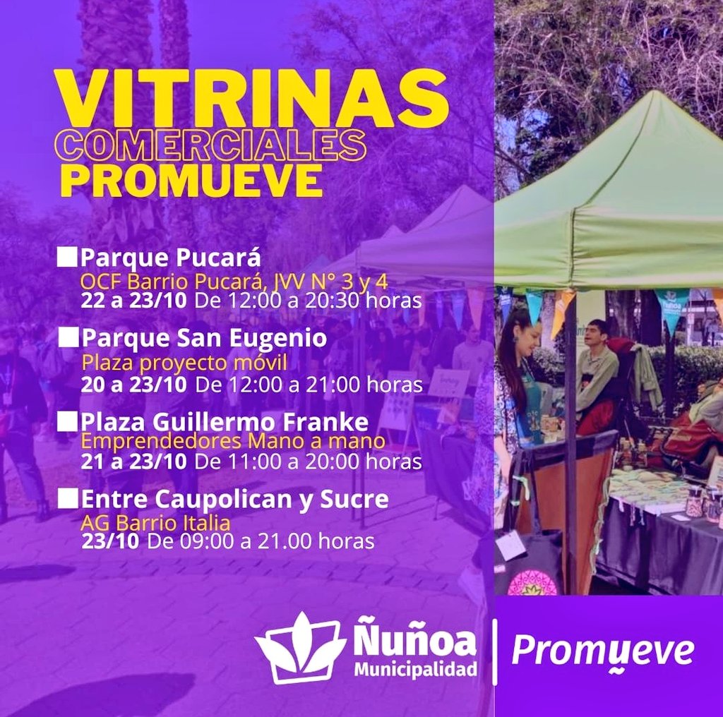 Promueve Ñuñoa tweet media