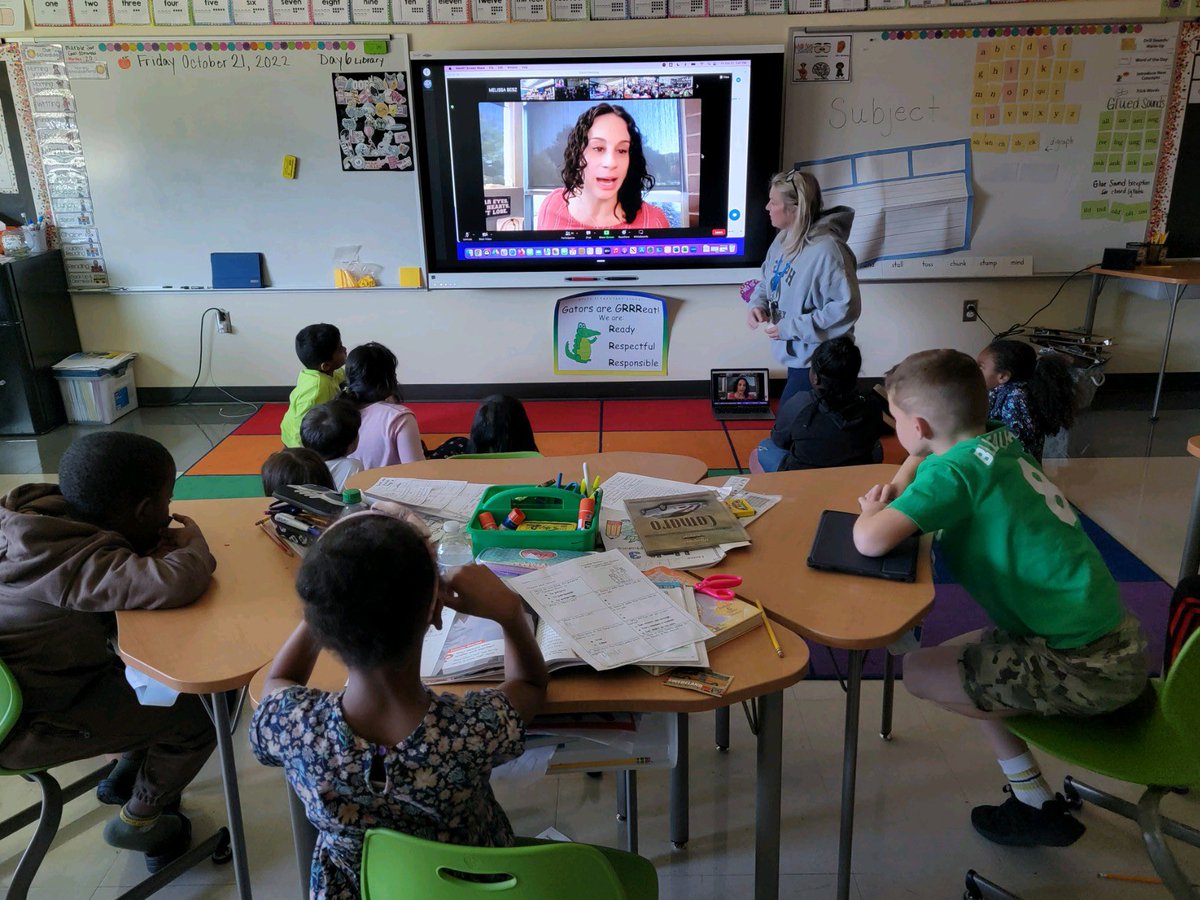Our instructional coach <a href="/JulieOTeach/">Julie Overly</a> streamed into 80+ classrooms across the district today to honor our Indian community in <a href="/UpperMerionSD/">Upper Merion Area School District</a> and learn about Diwali. <a href="/GulphPBIS/">Gulph PBIS</a>