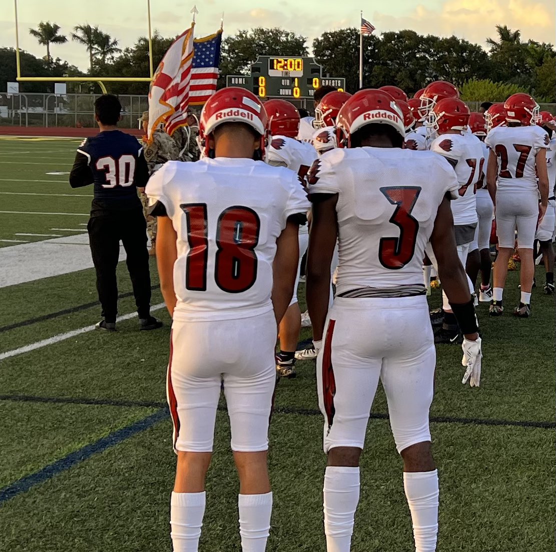 Falcons are ready to take on the Warriors in Jupiter tonight