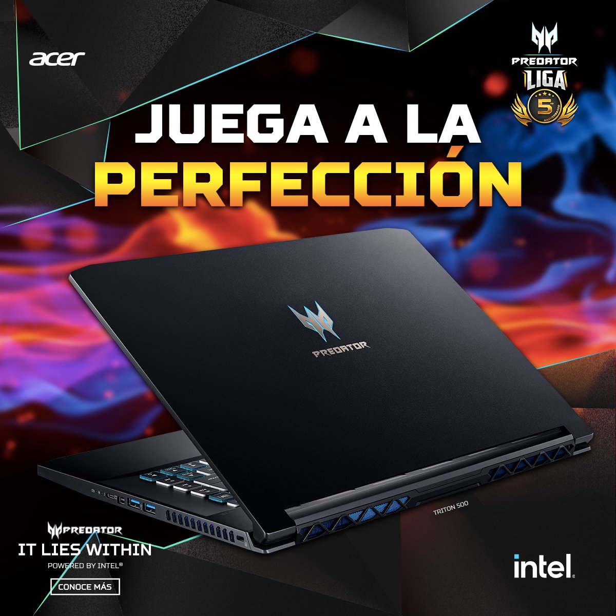 LigaPredator's tweet photo. Diseñada para jugar a la perfección, potenciar la creatividad e inspirar la envidia de amigos y familiares... Claro, la #PredatorTriton500 🤯👌

✅ Conoce las mejores laptops gaming en https://t.co/vCfpj0htkD https://t.co/PoLnFqtmtw